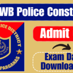 WB Police Constable Admit Card