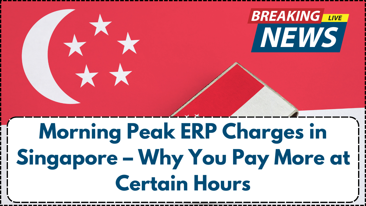 Morning Peak ERP Charges in Singapore – Why You Pay More at Certain Hours