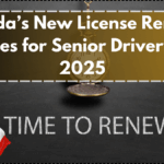 Canada’s New License Renewal Rules for Senior Drivers in 2025 – Full Details Inside