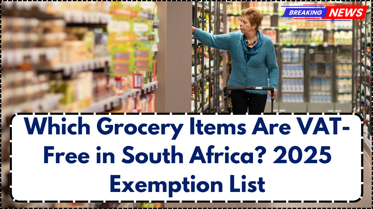 Which Grocery Items Are VAT-Free in South Africa? 2025 Exemption List