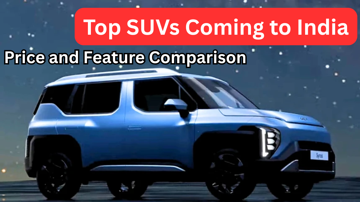 Top SUVs Coming to India in 2025 – Price and Feature Comparison