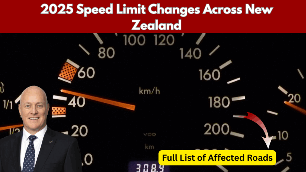 New Zealand’s Speed Limit Changes: What Drivers Need to Know in 2025