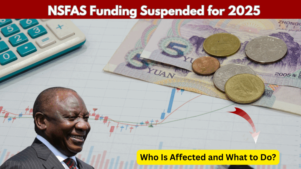 NSFAS Funding Suspended – May 2025 Alert for South African Students