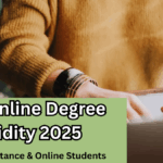 UGC Online Degree Validity 2025 – Rules for Distance & Online Students
