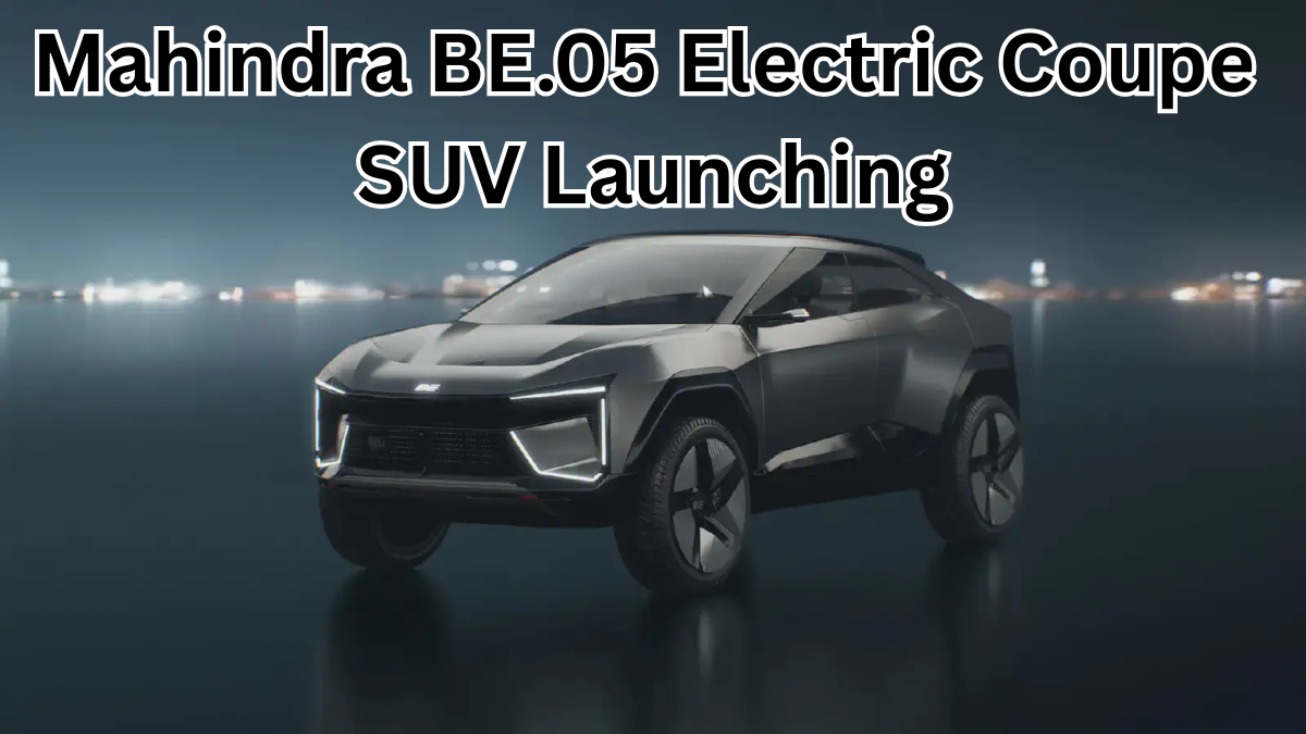Mahindra BE.05 Electric Coupe SUV Launching in Dec 2025
