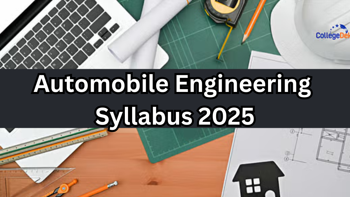 Automobile Engineering Syllabus 2025 – Complete Semester Plan